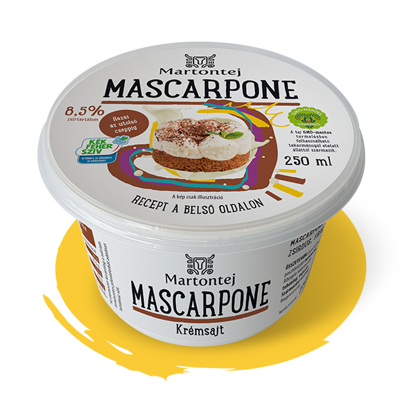 Poharas mascarpone